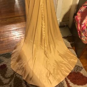 Gold Prom dress...